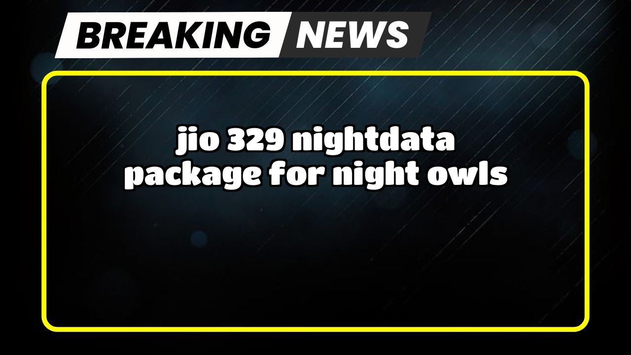 Recharge expiry date jio: Jio ₹329 NightData Package for Night Owls