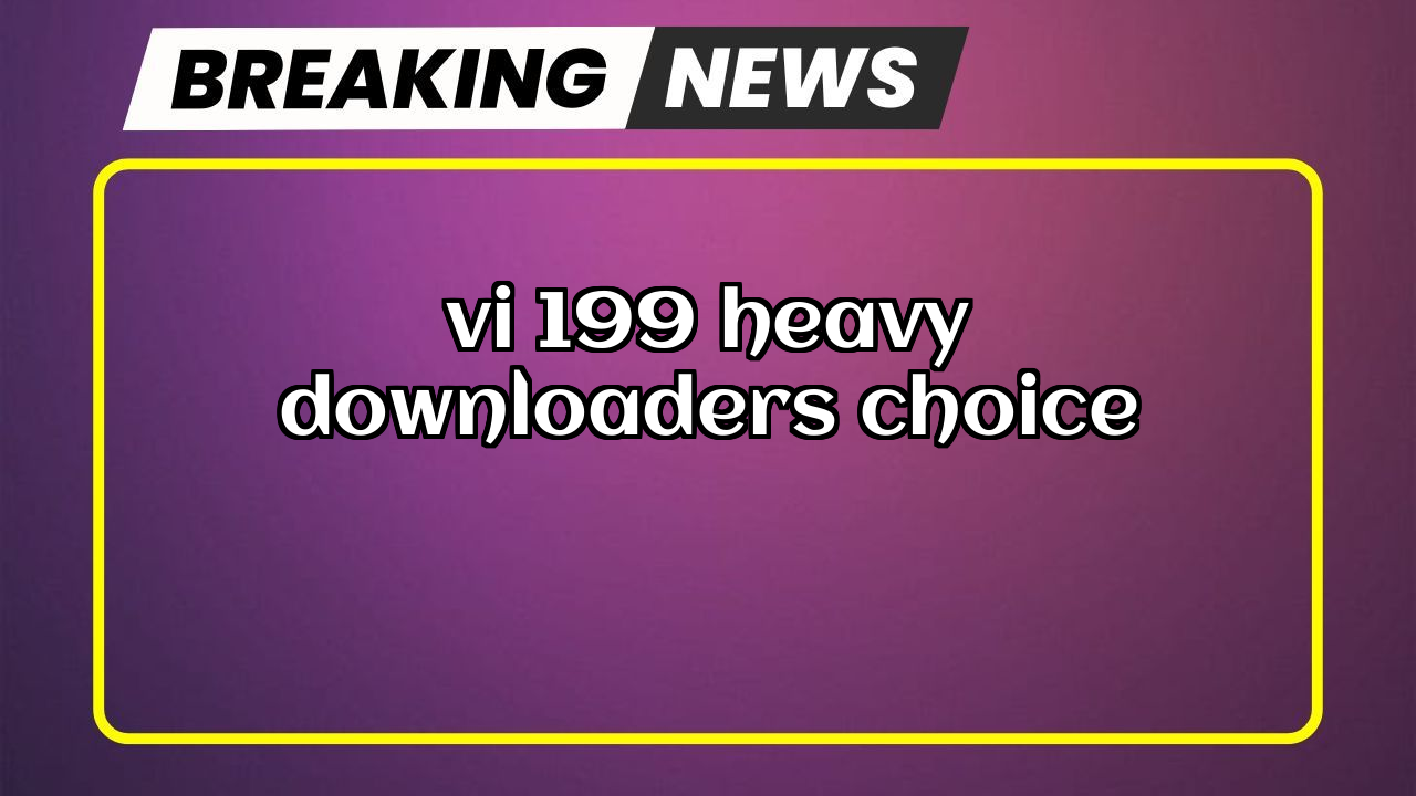 Vodafone idea prepaid recharge: Vi ₹199 Heavy Downloader's Choice