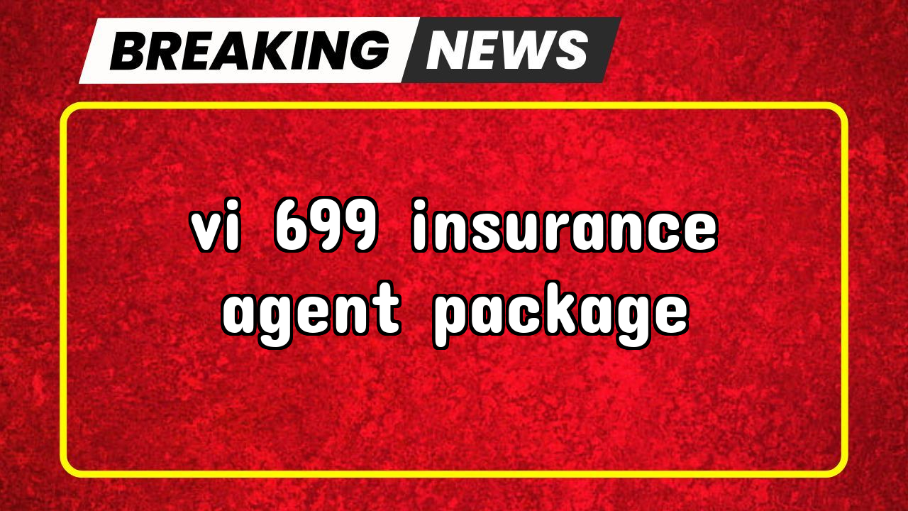 Vi recharge plan: Vi ₹699 Insurance Agent Package