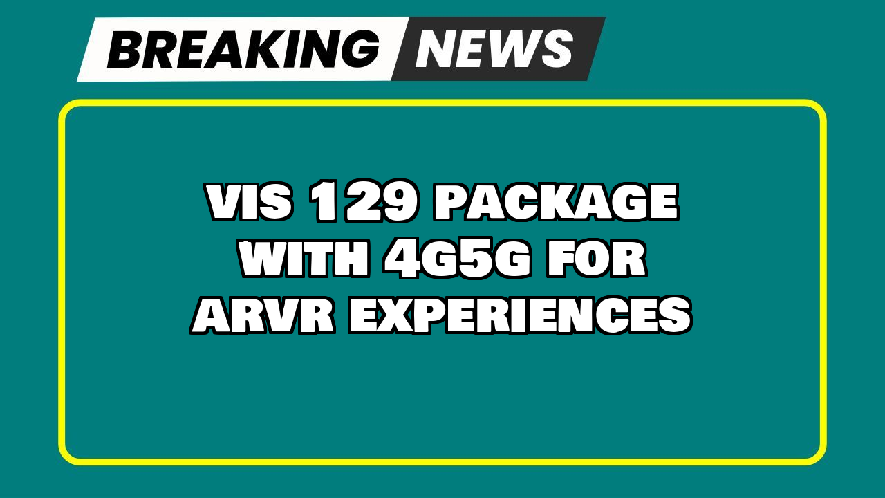 Recharge vi online: Vi's ₹129 Package with 4G/5G for AR/VR Experiences