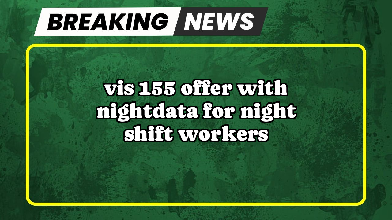 365 vi recharge plan: Vi's ₹155 Offer with NightData for Night Shift Workers