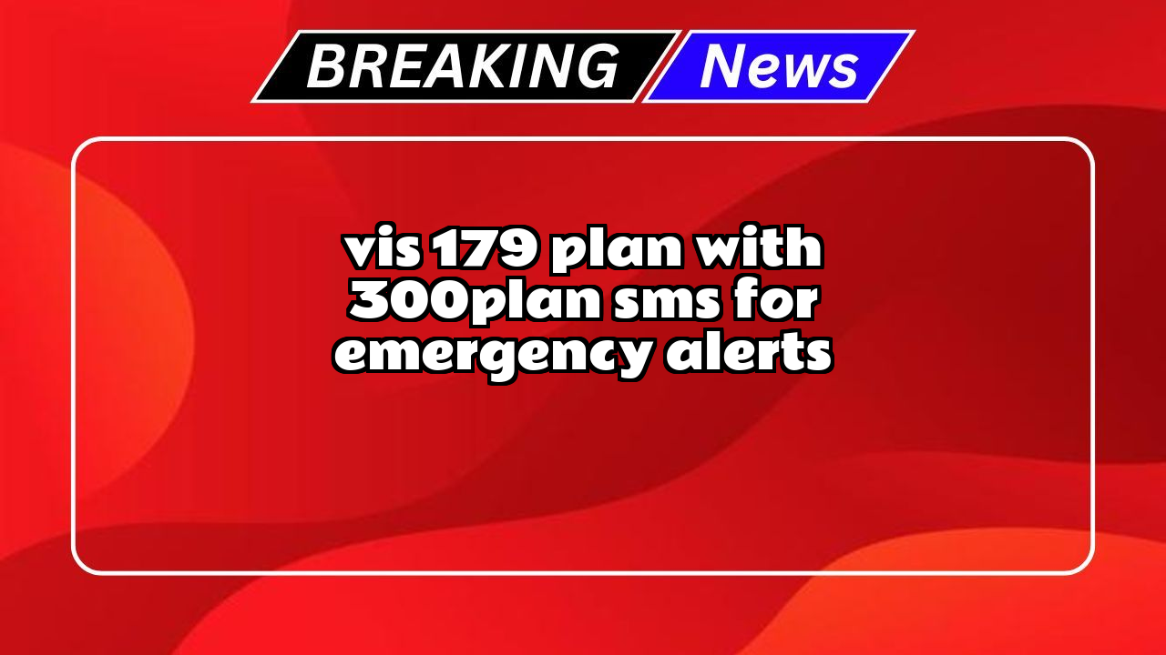 Recharge on vi: Vi's ₹179 Plan with 300/plan SMS for Emergency Alerts