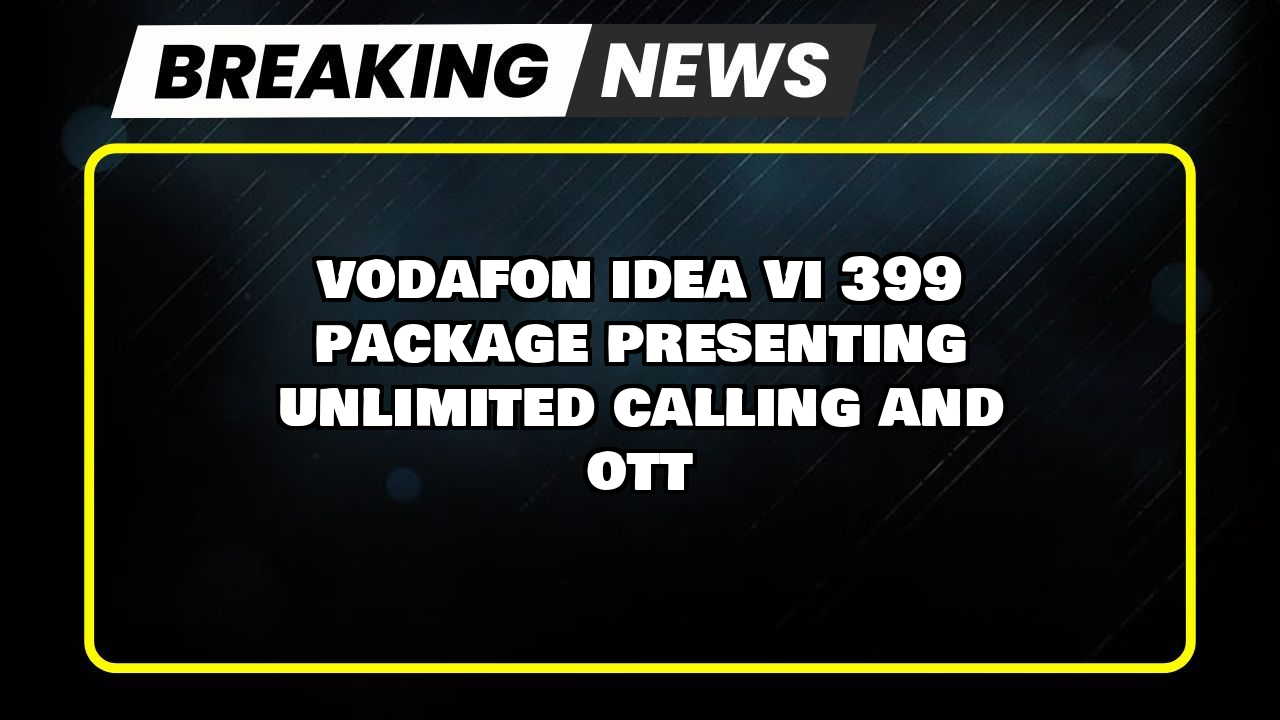 Online vi recharge: Vodafon Idea Vi ₹399 Package presenting Unlimited Calling  and OTT